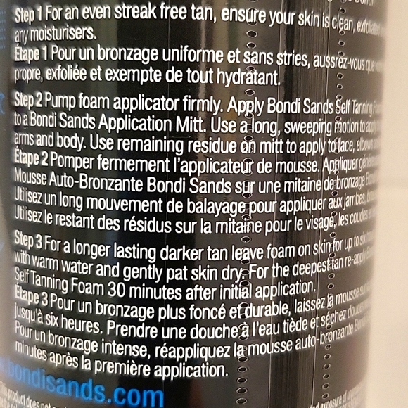 Bondi Sands Self Tanning Foam Mousse, Dark, Full-size 200ml - Picture 8 of 10